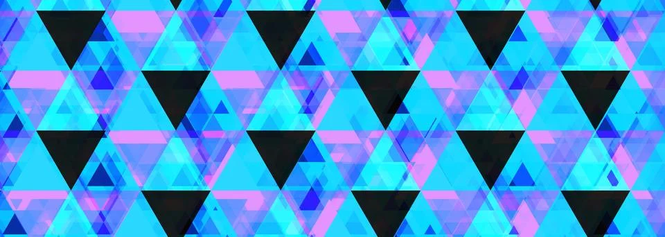 Abstract background with triangular elements geometric 3d texture Illustrazione stock