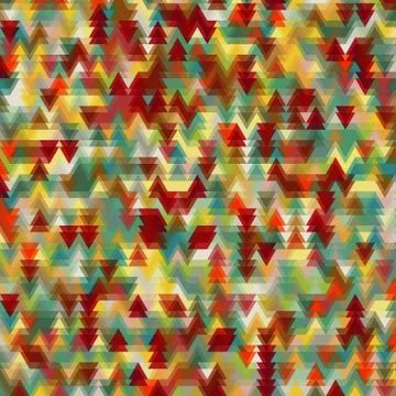 Abstract background with triangular pattern Illustrazione stock