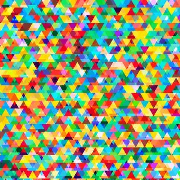 Abstract background with triangular pattern イラスト素材