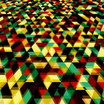 Abstract background with triangular pattern イラスト素材
