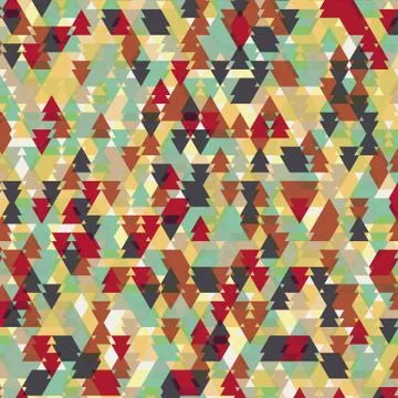 Abstract background with triangular pattern Stock Illustration