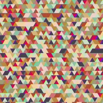 Abstract background with triangular pattern イラスト素材