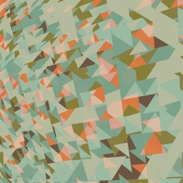 Abstract background with triangular pattern Stock Illustration
