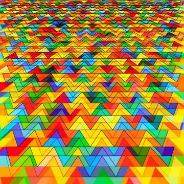 Abstract background with triangular pattern 库存插图