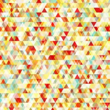 Abstract background with triangular pattern Stock Illustration