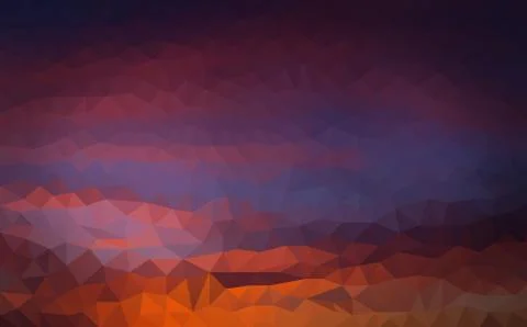 Abstract background with triangular polygons Stockillustratie