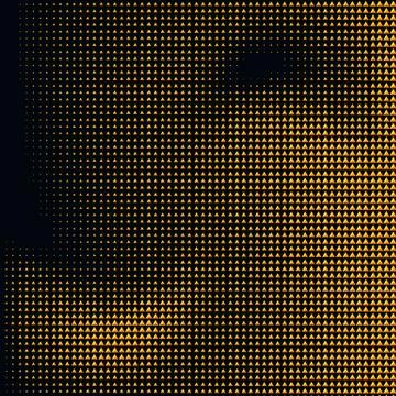 Abstract background with triangular shape gradient Illustrazione stock