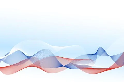 Abstract background with tricolor. Stock Illustration