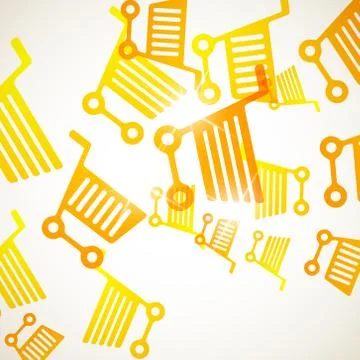 Abstract background: trolley Stock Illustration