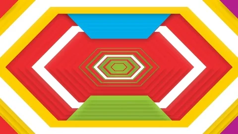 Abstract background with tunnel Stock-Footage 81443258