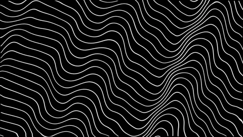 Abstract background with Turbulent wave lines background. Stock Footage 282785277