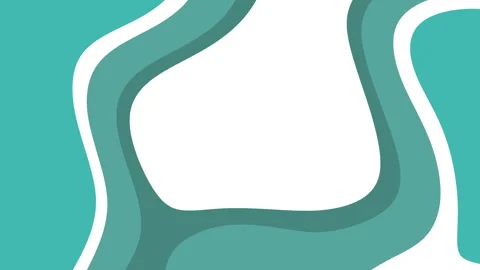 Abstract background with turquoise and white shapes Видео 302852206
