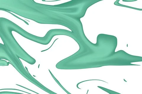 Abstract background with turquoise and white paint, vector illustration Stock Illustration