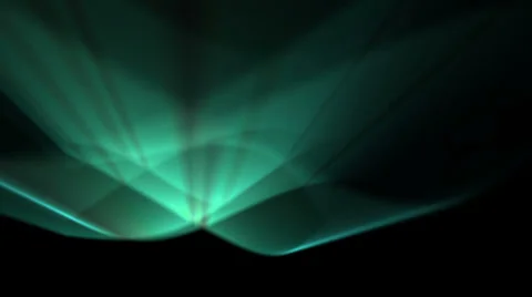 Abstract background of turquoise green light waves - seamless loop (FULL HD) Vídeos de archivo 37111281