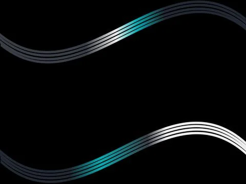 Abstract background. turquoise line wave. Luxury style Stock Illustration