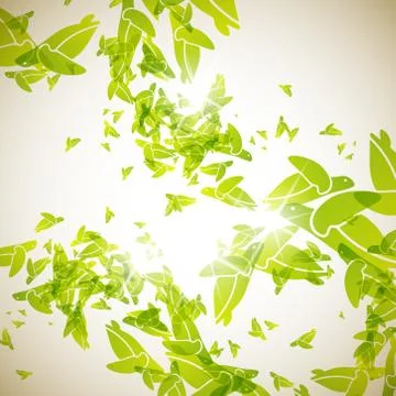 Abstract background: turtle Stock Illustration