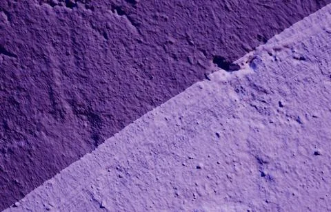 Abstract background of two blue and magenta shades of color on the wall. Stock Photos