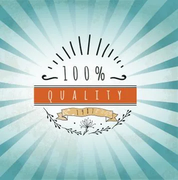 Abstract Background with typographical quote 100  quality Stock Illustration