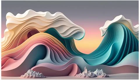 Abstract background. UI UX Design Stock Illustration