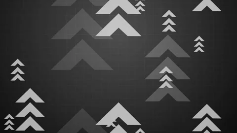 Abstract background with upward-pointing arrow shapes in varying shades ani.. Stock Footage 337071384