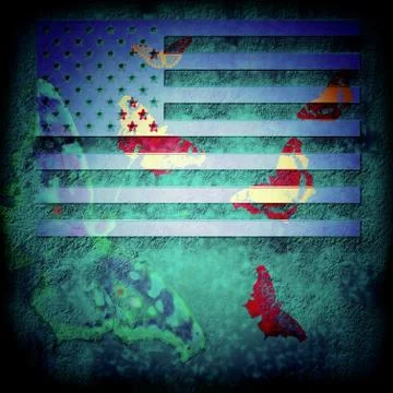 Abstract background usa Stock Illustration