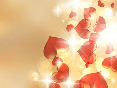 Abstract background to the Valentine's day. Stock Illustration