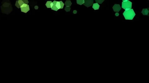 Abstract background with various multicolored hexagons. Big and small. Stock Illustration