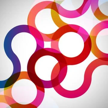 Abstract background with vector design elements. Stock Illustration