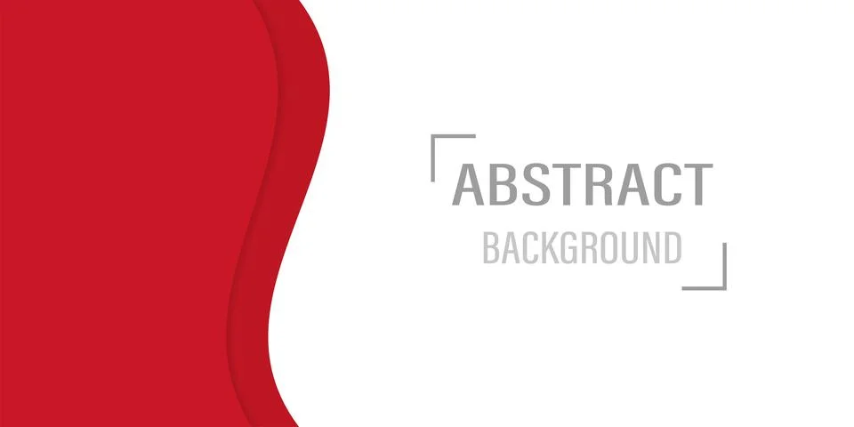 Abstract background . Vector design wallpaper. Icon for your text . Red wave  Stock Illustration