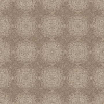 Abstract background. Vector illustration. Ethnic mandala nude seamless pattern Illustrazione stock