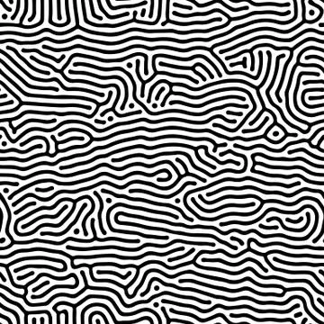 Abstract background of vector organic irregular lines maze pattern 스톡 일러스트
