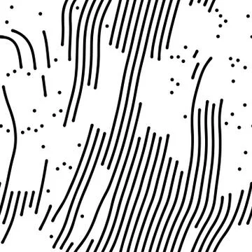 Abstract background of vector organic irregular lines maze pattern イラスト素材