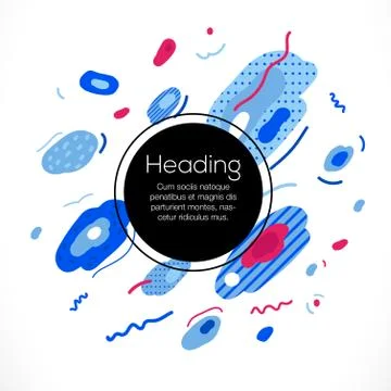 Abstract Background - vector template illustration Stock Illustration