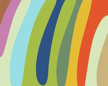 Abstract background vector, vintage geometric lines design Stock Illustration