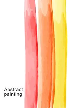 Abstract background. Vector watercolor Stock Illustration