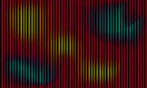 Abstract Background of Vertical 3D Stripes with Multi-Color Gradient Glow a.. Stock Illustration