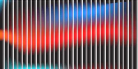 Abstract background with vertical color gradient stripes. Blurred red blue .. Stock Illustration