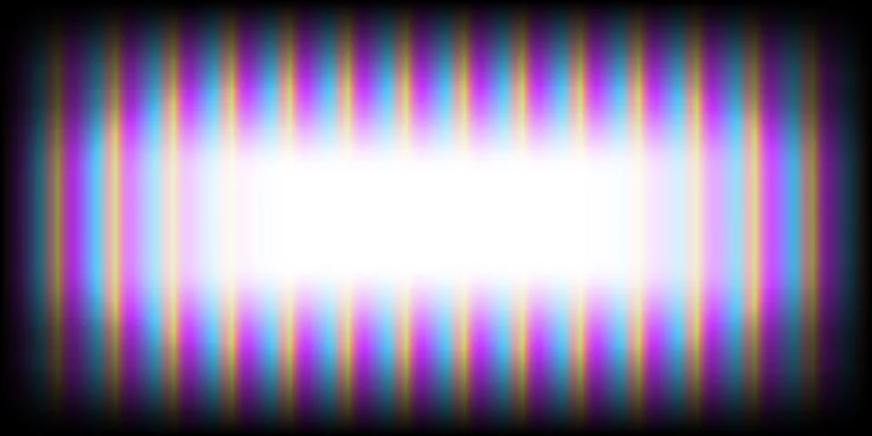 Abstract background with vertical glowing neon stripes and light flare Illustrazione stock