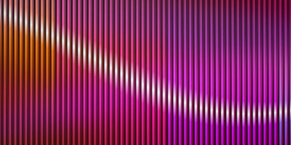 Abstract background with vertical glowing pink lines Illustrazione stock