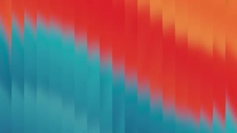 Abstract background with vertical gradient stripes, glass effect animation Video stock 332587920