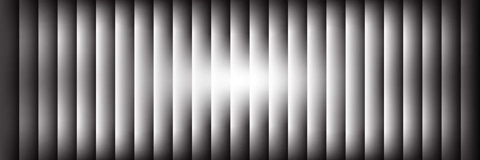 Abstract background with vertical gradient stripes in shades of gray and whit Stock Illustration