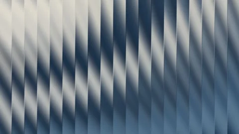 Abstract background with vertical metallic stripes, glass effect animation Video stock 332587933