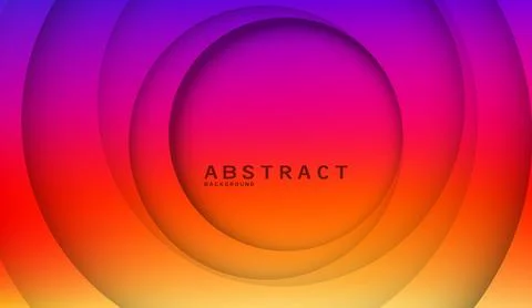 Abstract background with vibrant gradient colors and geometric shapes featuring イラスト素材
