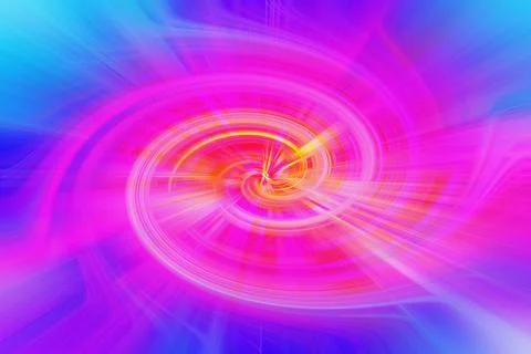 Abstract background with vibrant pink and blue colors featuring a dynamic Stock Illustration