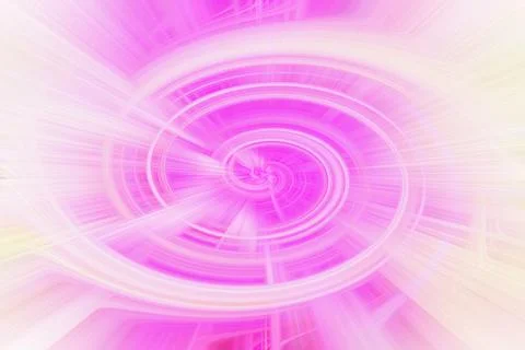 Abstract background with vibrant pink and soft white swirling lines Stock Illustration