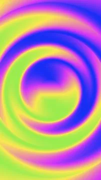 Abstract background vibrant psychedelic neon gradient swirl in bright color.. Stock Illustration