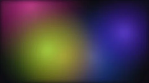Abstract background with vibrant purple blue and yellow gradient colors Vídeos de archivo 335145900