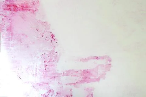 Abstract background of vibrant red liquid ink and droplets spreading on a l.. 스톡 사진