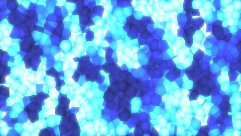 Abstract background, video in high quality 4k. Blue and white moving square.. Illustrazione stock
