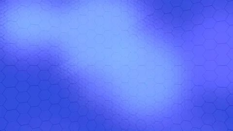 Abstract background video loop with dots honeycomb in blue shade Stock Footage 278218297